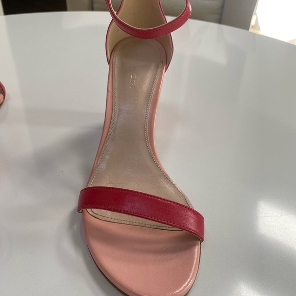 Stuart Weitzman two tone block heel - Picture 9 of 16